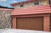 Ворота DoorHan из филенки