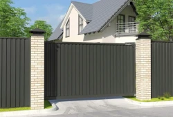 Откатные ворота DoorHan Антрацит